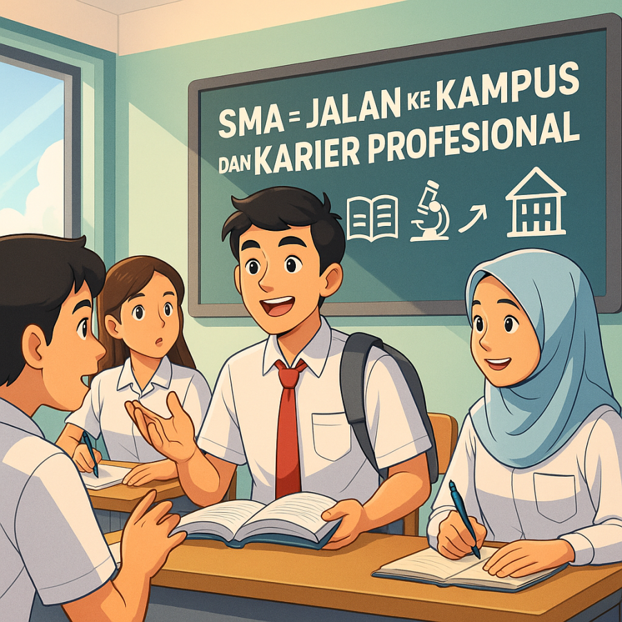 SMA Dibanding SMK