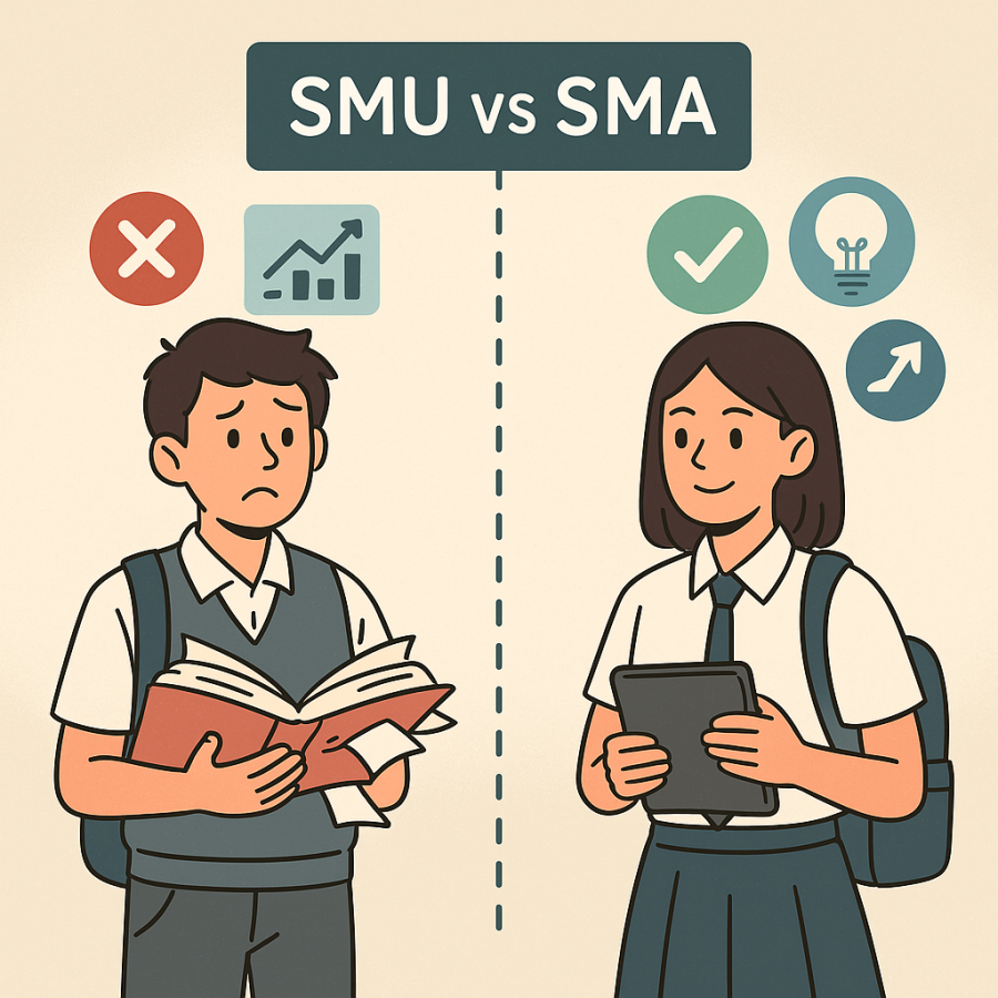 SMU Dibanding SMA